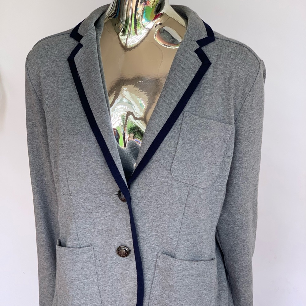 Land’s End nautical blazer sailor yachting anchors